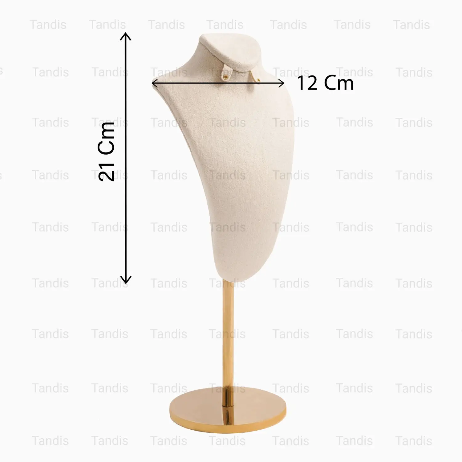 مانکن آیماه پایه استیل سایز 102 رنگ کرم